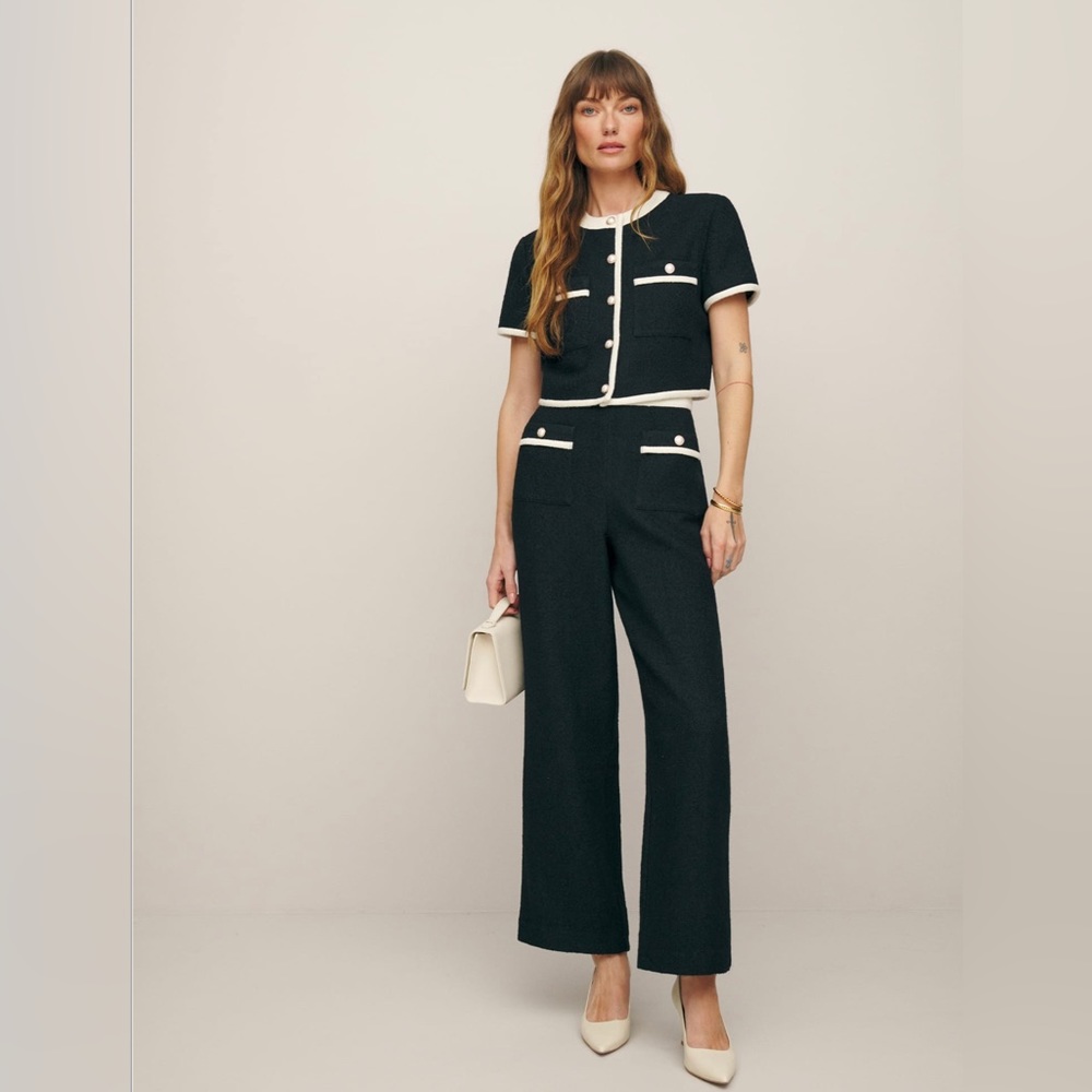 Reformation Blair Two Piece Black 10